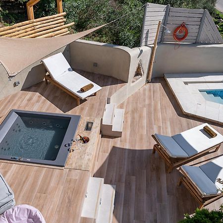 Verekinthos Villas - Pool, Hot Tub, Bbq, Kids Playground, Stunning Mountain Views Yerolákkos Esterno foto